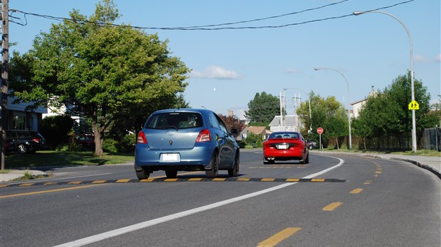 Des dos-d’âne amovibles pour réduire la vitesse