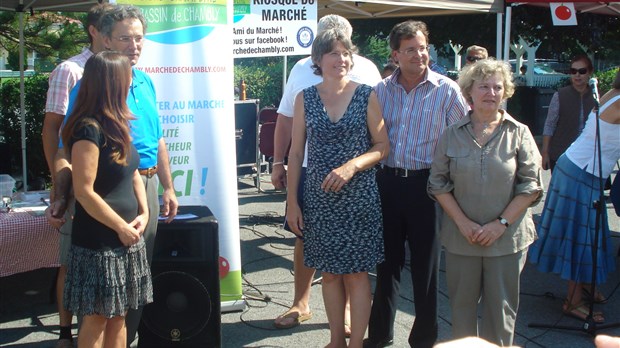 C'était la fête au marché public