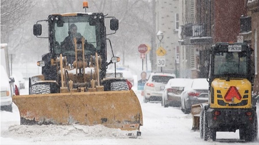 La tempête de neige commence à s'abattre sur le Québec